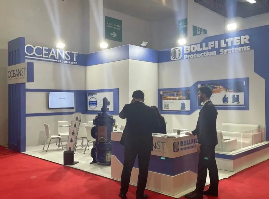 Oceanst Engineering-Bollfilter — Europort İstanbul Fuarı